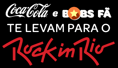 Promoção Coca cola Bobs Rockinrio 2017