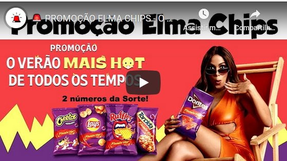 Promoção Elma Chips 2021 - Dicas